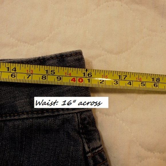 L.L. BEAN Women's, Jean Shorts, Sz 10R,  Blue - Picture 7 of 13